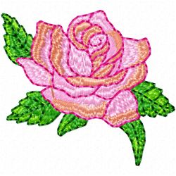 Flowers Embroidery Design 5
